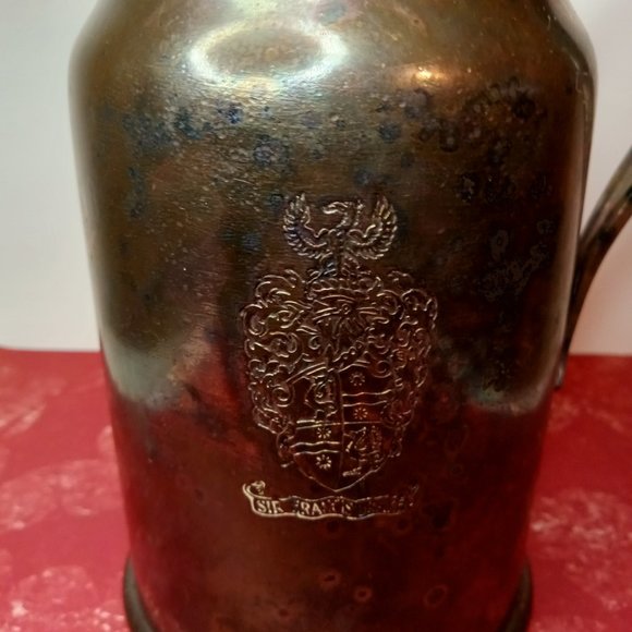 Reed & Barton Sir Francis Drake Hotel S.F Silver Soldered Pitcher 300 2P Rare!! - Picture 6 of 13